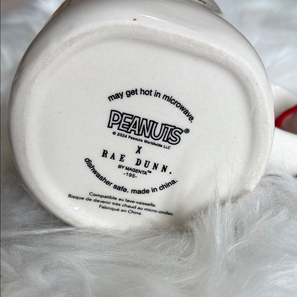 COPY - Rae Dunn Snoopy Mug Red and White - Picture 3 of 3